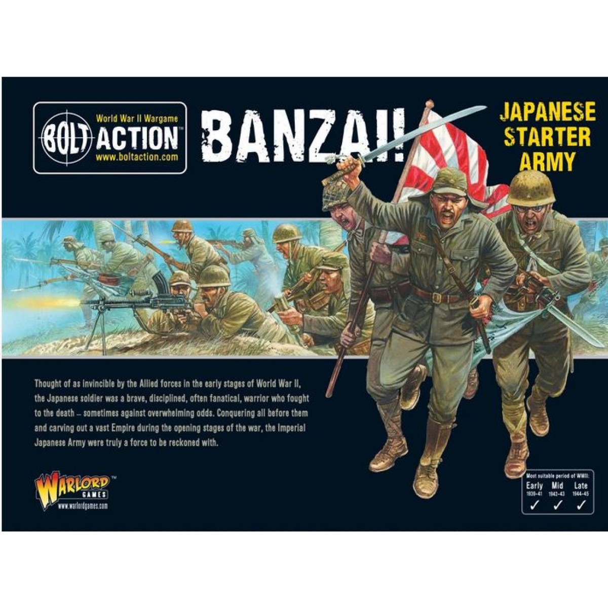 Bolt Action Japan Banzai! Imperial Japanese Starter Army